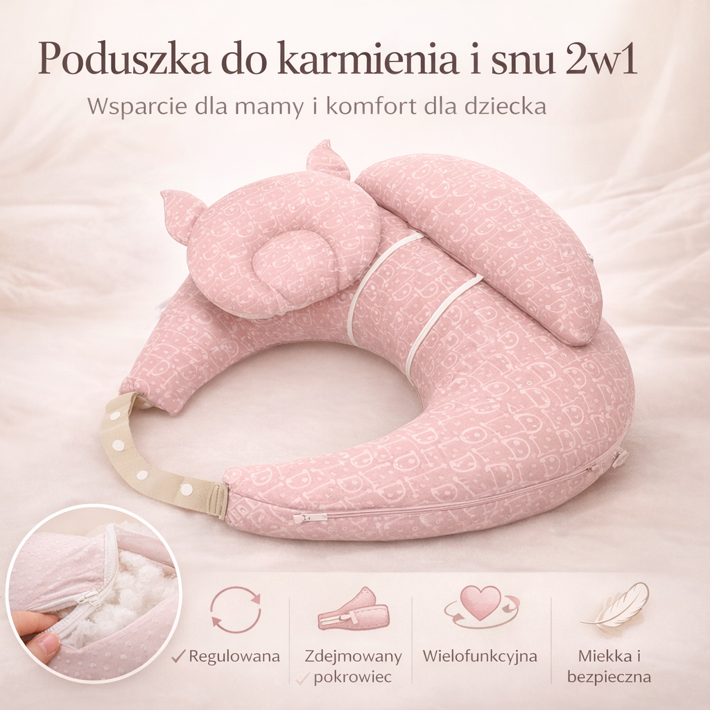DreamHug Comfort – Poduszka dla Mamy i Maluszka
